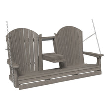 LuxCraft Adirondack 5 Ft. Poly Porch Swing