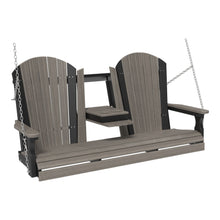 LuxCraft Adirondack 5 Ft. Poly Porch Swing