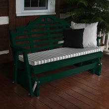 A & L Furniture Co. Yellow Pine Marlboro Glider