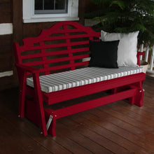 A & L Furniture Co. Yellow Pine Marlboro Glider