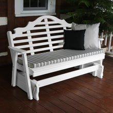 A & L Furniture Co. Yellow Pine Marlboro Glider