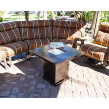 30" Conventional Fire Pit in Hammered Bronze - 06