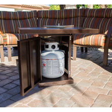 30" Conventional Fire Pit in Hammered Bronze - 07