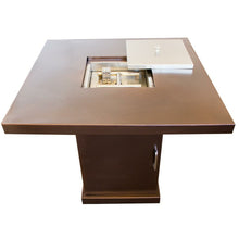 30" Conventional Fire Pit in Hammered Bronze - 02