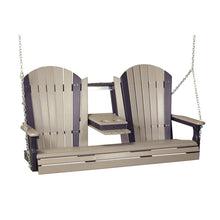LuxCraft Adirondack Swing, 5 feet - Swing Chairs Direct