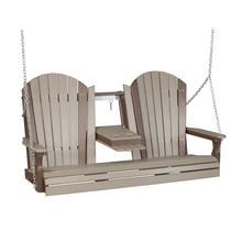 LuxCraft Adirondack Swing, 5 feet - Swing Chairs Direct