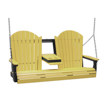 LuxCraft Adirondack Swing, 5 feet - Swing Chairs Direct