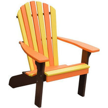 The Amish carefully handcraft the chairs in Pennsylvania. There are no visible screws on the backrest of the chairs t which gives you a completely authentic appearance. The pitch of this recycled plastic Adirondack chair is perfect and you will enjoy every minute that you sit in them all season long.