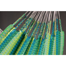 Carolina Cotton Double Classic Hammock - Spring Pattern - by La Siesta