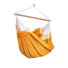 Currambera Cotton Lounger Hammock Chair by La Siesta - Swing Chairs Direct