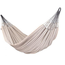 Flora Organic Cotton Kingsize Classic Hammock by La Siesta - Zebra - Swing Chairs Direct