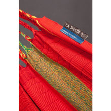 Flora Organic Cotton Kingsize Classic Hammock by La Siesta - Chilli - Swing Chairs Direct