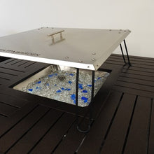 Fire Pit Heat Deflector in Stainless Steel = 04