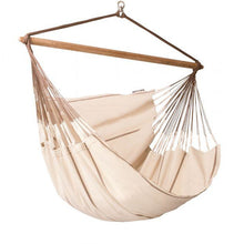Habana Organic Cotton Lounger Hammock Chair by La Siesta - Swing Chairs Direct