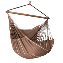 Habana Organic Cotton Lounger Hammock Chair by La Siesta - Swing Chairs Direct