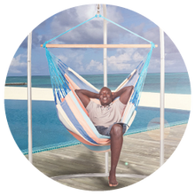 Romano Steel Stand for Basic or Lounger Hammock Chairs by La Siesta