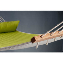 Alabama Quilted Kingsize Spreader Bar Hammock by La Siesta - Avocado - Swing Chairs Direct