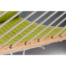 Alabama Quilted Kingsize Spreader Bar Hammock by La Siesta - Avocado - Swing Chairs Direct