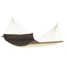 Alabama Quilted Kingsize Spreader Bar Hammock by La Siesta - Arabica - Swing Chairs Direct