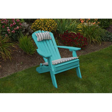 You'll be a fan of the A and L Furniture Recycled Plastic Folding and Reclining Fanback Adirondack Chair from first sit. After that, you'll never want to get up! This exceptionally comfortable chair is perfect for lounging on the patio or porch, spending your lazy afternoons how they deserve to be spent. Crafted of durable recycled plastic, this chair is built to withstand wind and rain, ensuring a long life of relaxation.