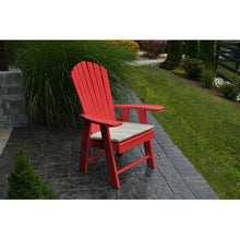 A & L Furniture Company Recycled Plastic Upright Adirondack Chair