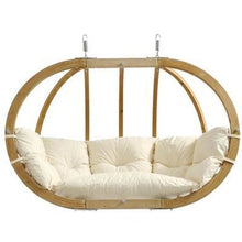 Byers of Maine Globo Double Chair with Cushion - Swing Chairs Direct