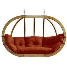 Byers of Maine Globo Double Chair with Cushion - Swing Chairs Direct