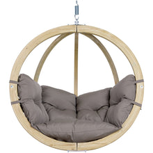 Byers of Maine, Single Globo Swing Chair with Cushion - Swing Chairs Direct