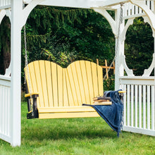 LuxCraft Adirondack Swing, 4 feet - Swing Chairs Direct