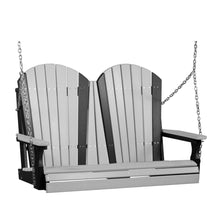 LuxCraft Adirondack Swing, 4 feet - Swing Chairs Direct