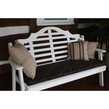 A & L Furniture Co. Yellow Pine Marlboro Garden Bench