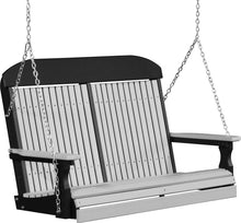 LuxCraft Recycled Plastic 4' Classic Swing