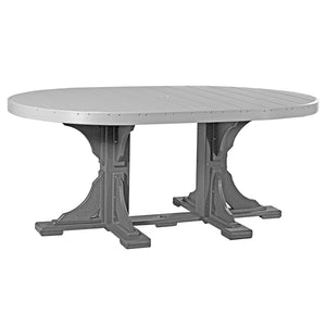 4′ x 6′ Oval Table - 10