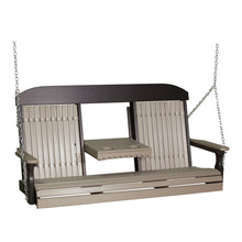 LuxCraft Classic Porch Swing, 5 feet - Swing Chairs Direct