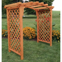 5 Foot Wide Jamesport  Cedar Arbor by A&L Furniture