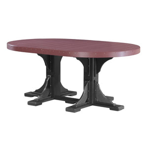 4′ x 6′ Oval Table - 07