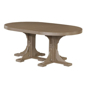 4′ x 6′ Oval Table - 08