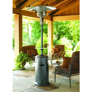 87" Tall Outdoor Patio Heater with Table - 11