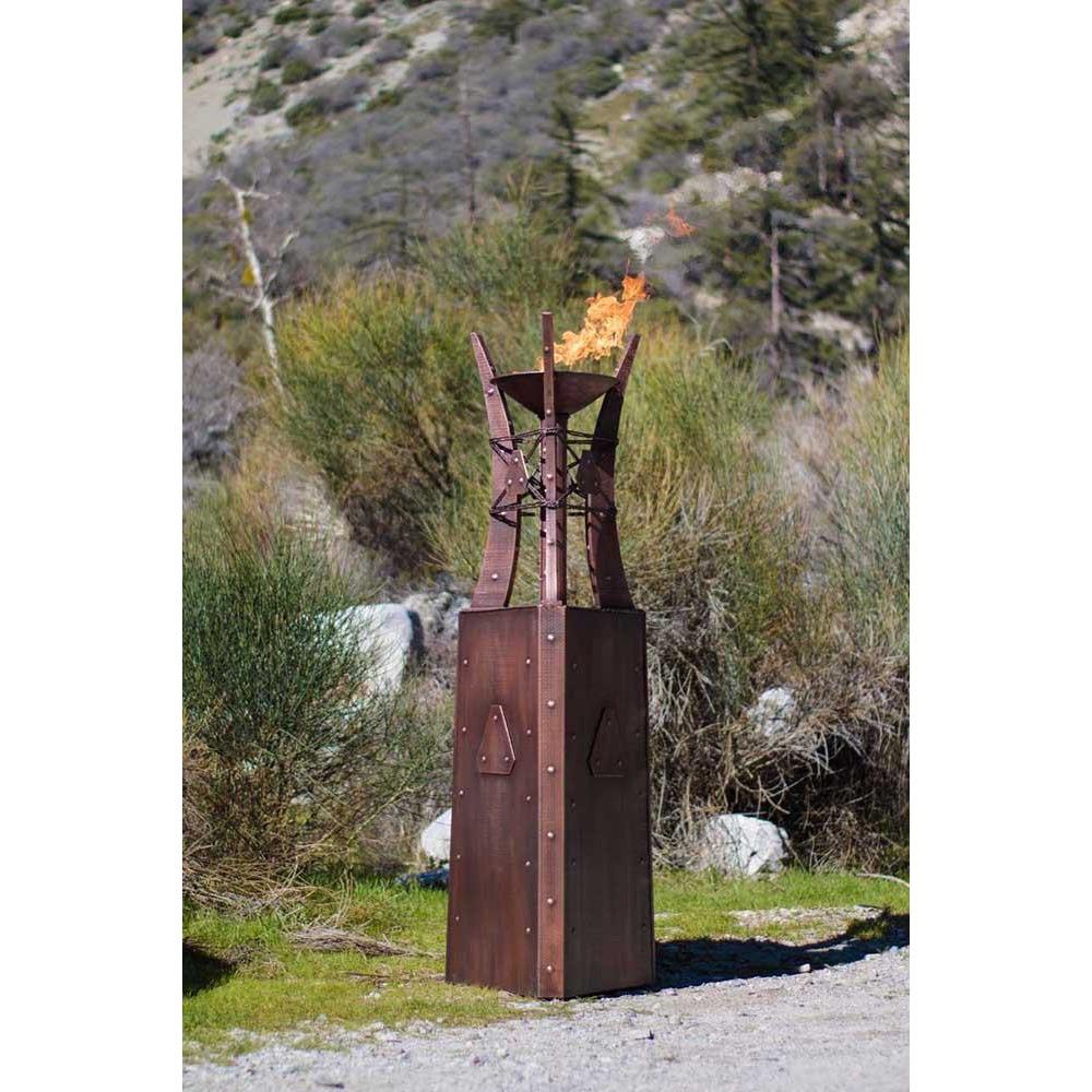 Bastille Fire Tower – Hammered Copper - 02