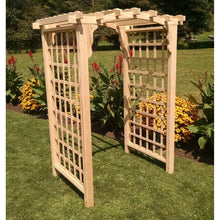 5 Foot Cambridge Pine Arbor by A&L Furniture