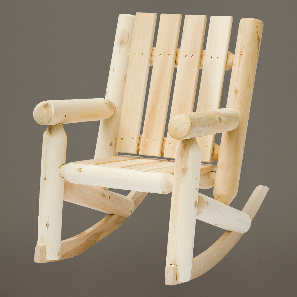 Cedar Looks Junior Log Rocking Chair