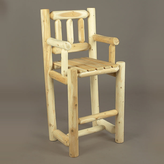 Cedar Looks Log Bistro Chair