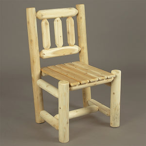 Cedar Looks Log Dining Chair