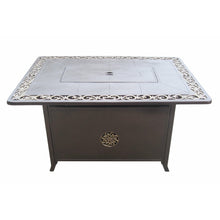 Decorative Firepit with Scroll Design - 05