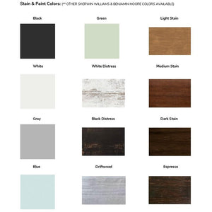 The Historic Hilton Head Hanging Bed Color Options