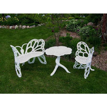 FlowerHouse Butterfly Garden Set with Table, Chair and Bench - Swing Chairs Direct