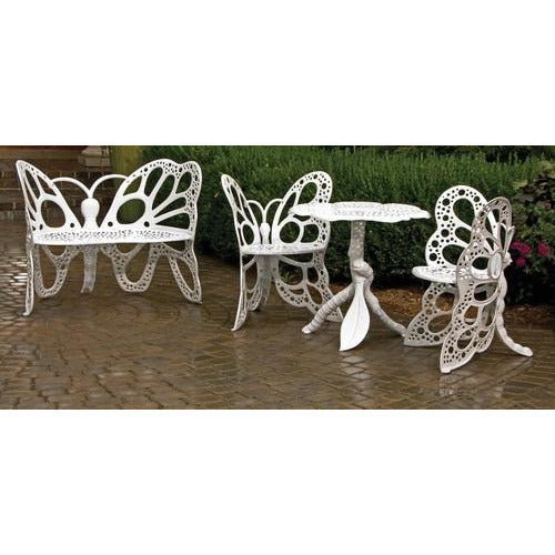 FlowerHouse Butterfly Deluxe Garden Set, Two Chairs and a Bench - Swing Chairs Direct
