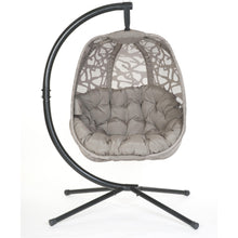Flower House Hanging Egg Chair with Cushion