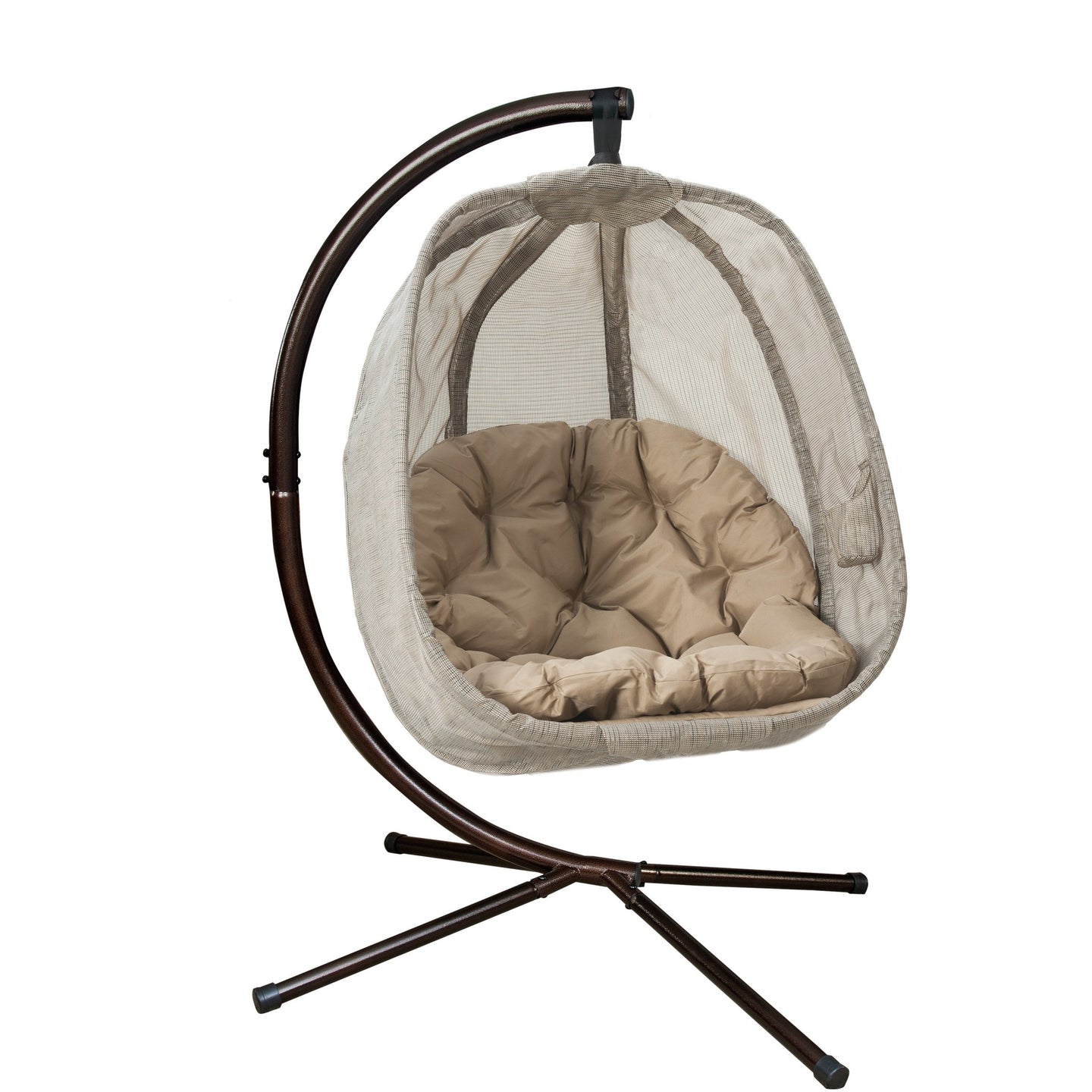 Flower House Hanging Egg Chair with Cushion - Swing Chairs Direct