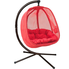 Flower House Hanging Egg Chair with Cushion - Swing Chairs Direct